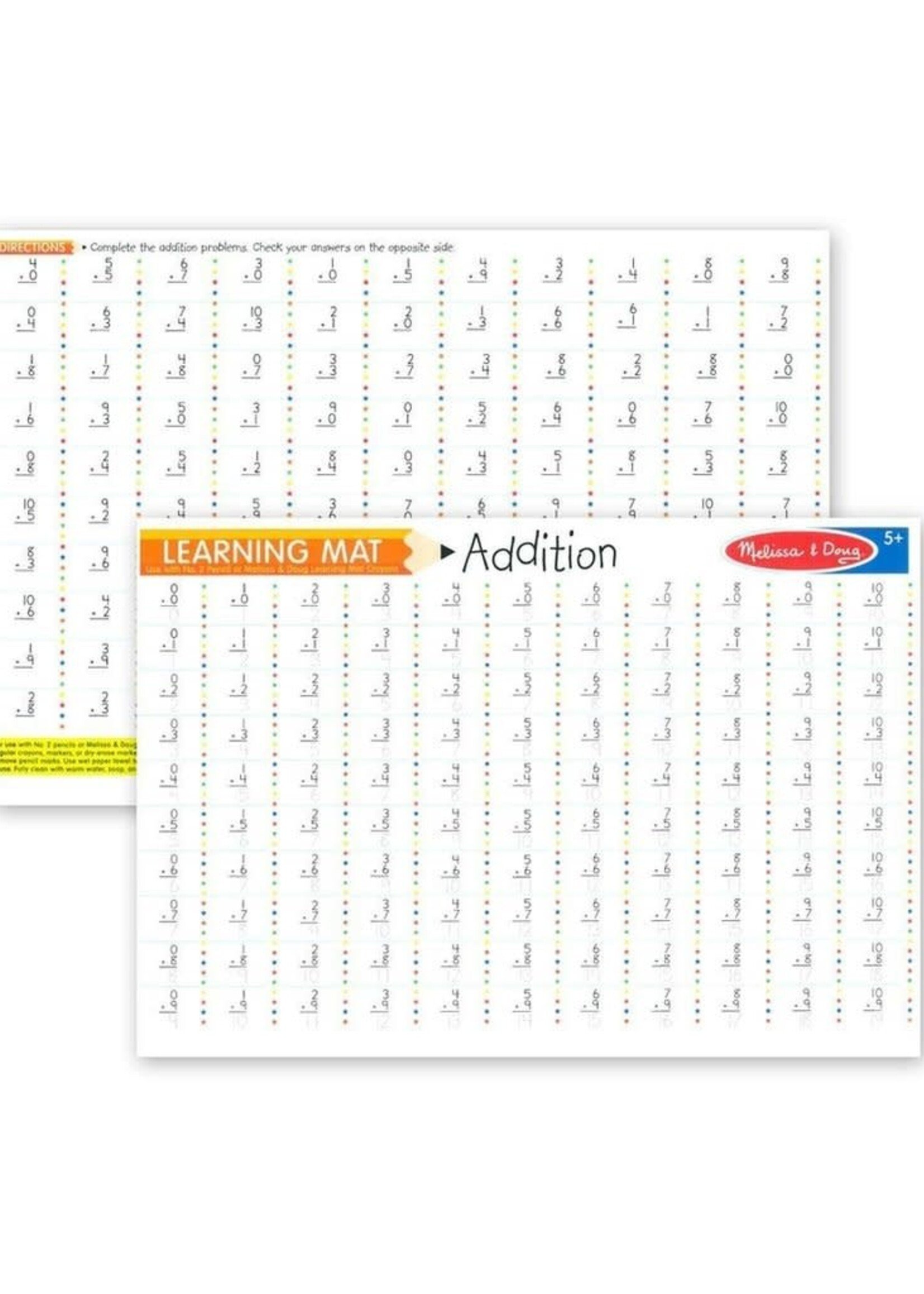 Melissa & Doug Learning Mat, Addition