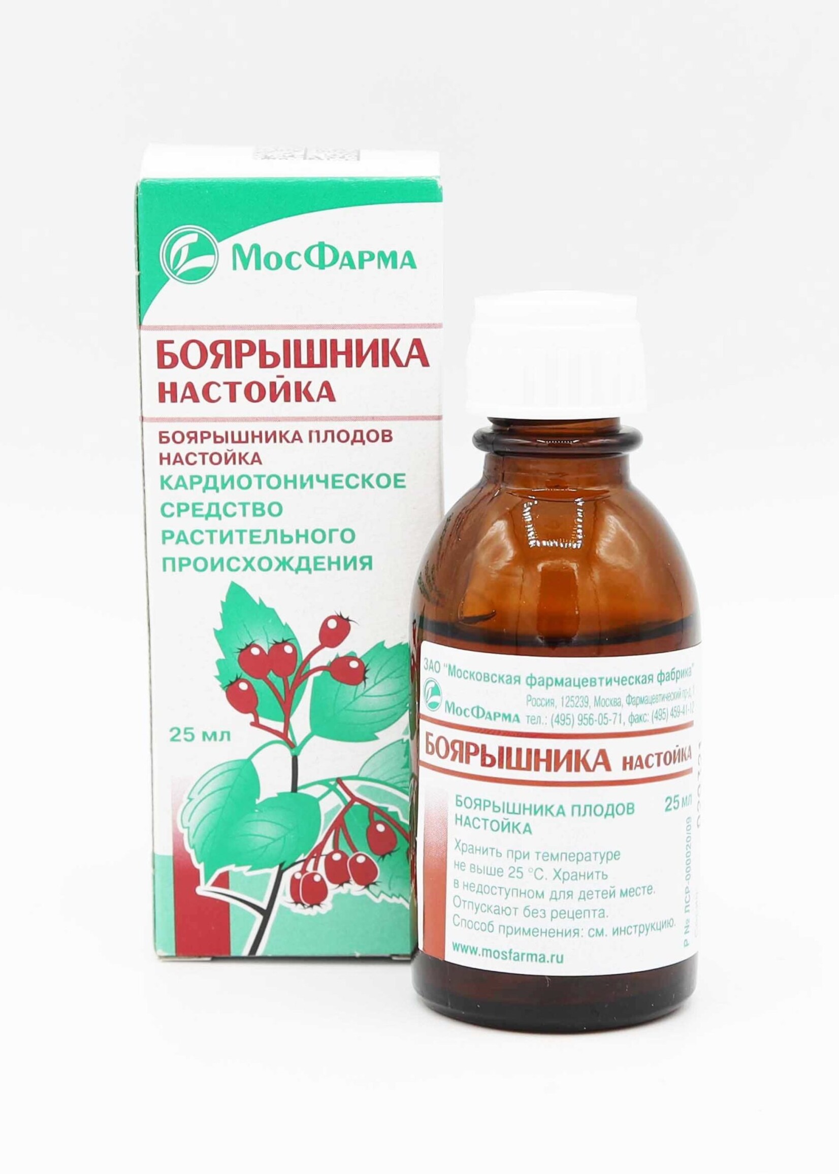 Мос Фарма, Боярышника Настойка