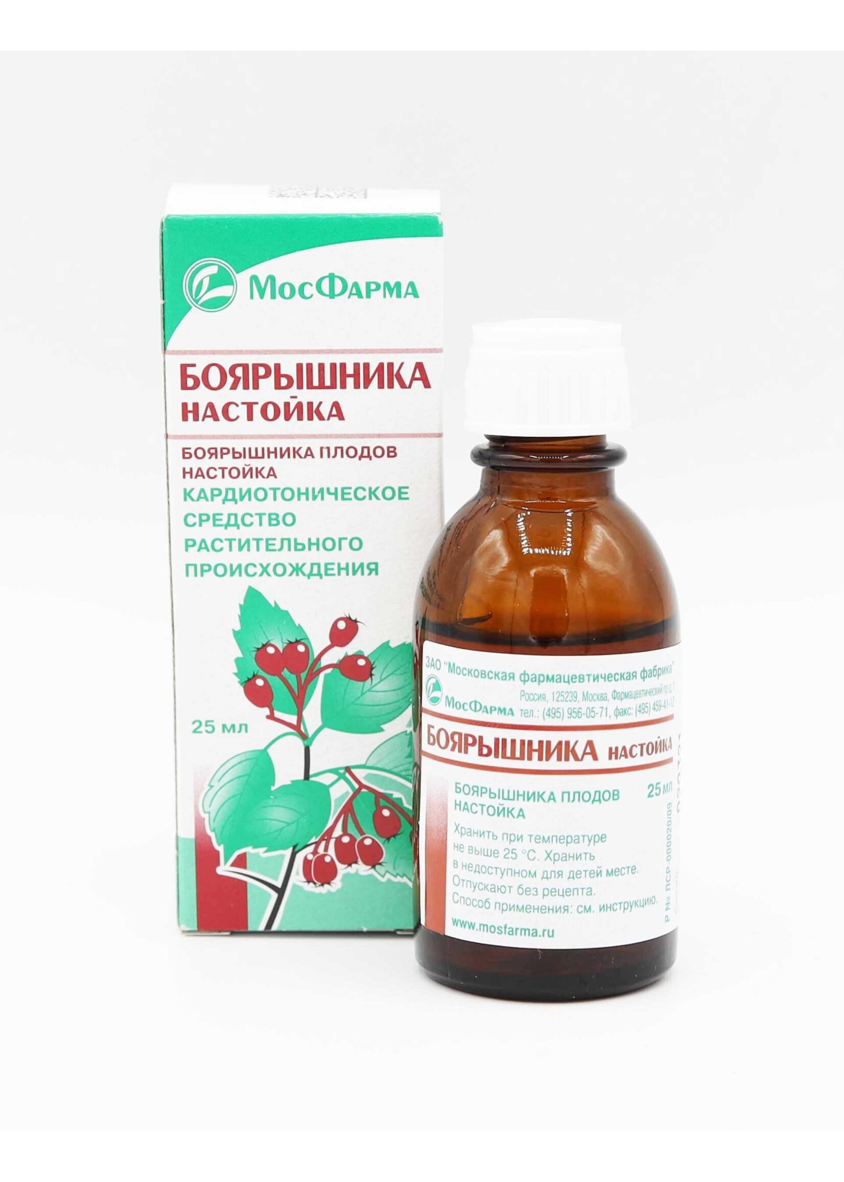 Мос Фарма, Боярышника Настойка