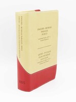 English-Russian Parallel Bible (KJV-SYNO), Index, Small,  Red/Tan No Zipper