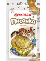 Украса Писанка, Золота - Термонаклейки для яиц 