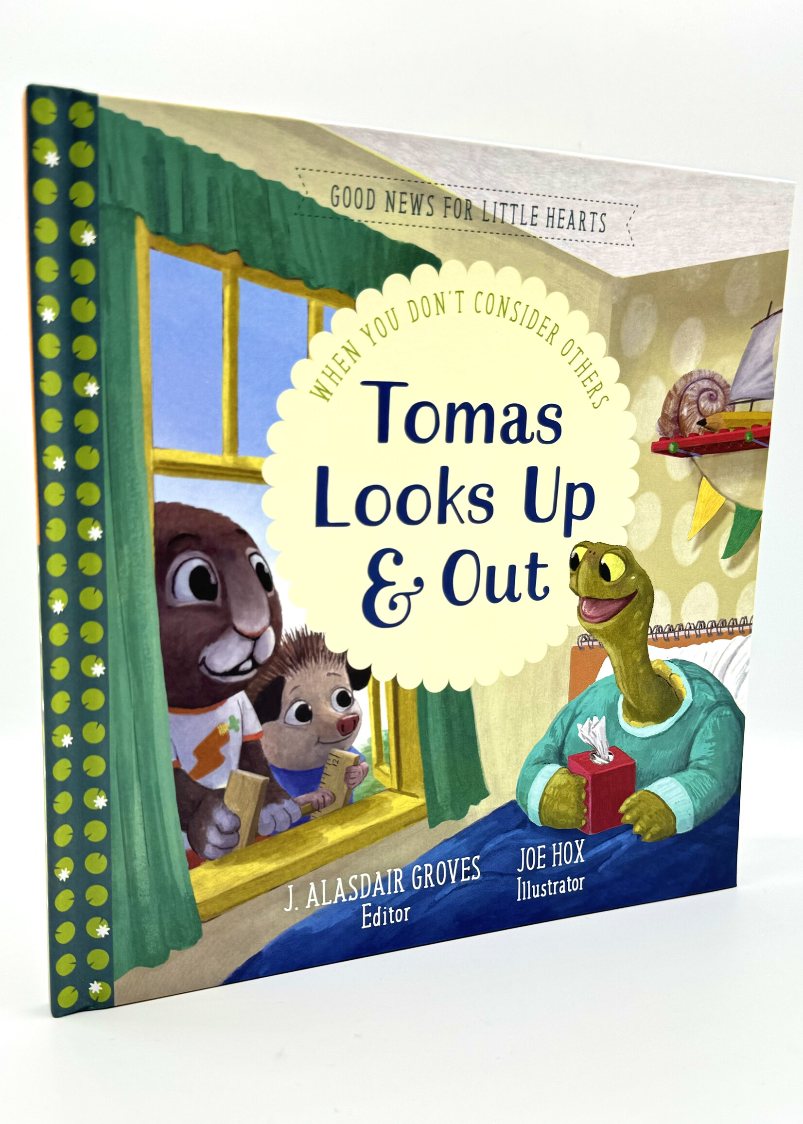 Tomas Looks Up & Out, Good News for Little Hearts