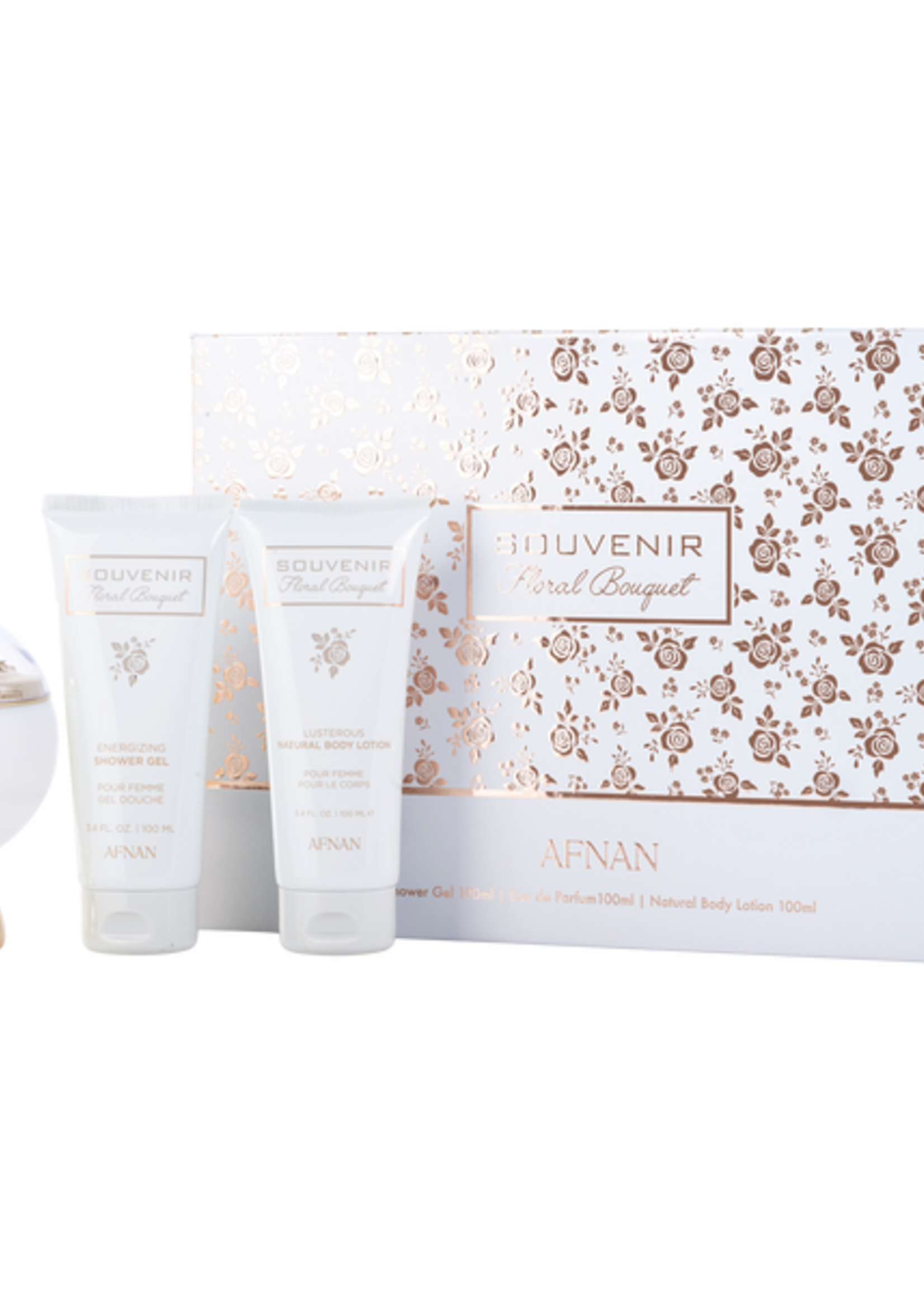 Afnan Souvenir Floral Bouquet Parfum Gift Set