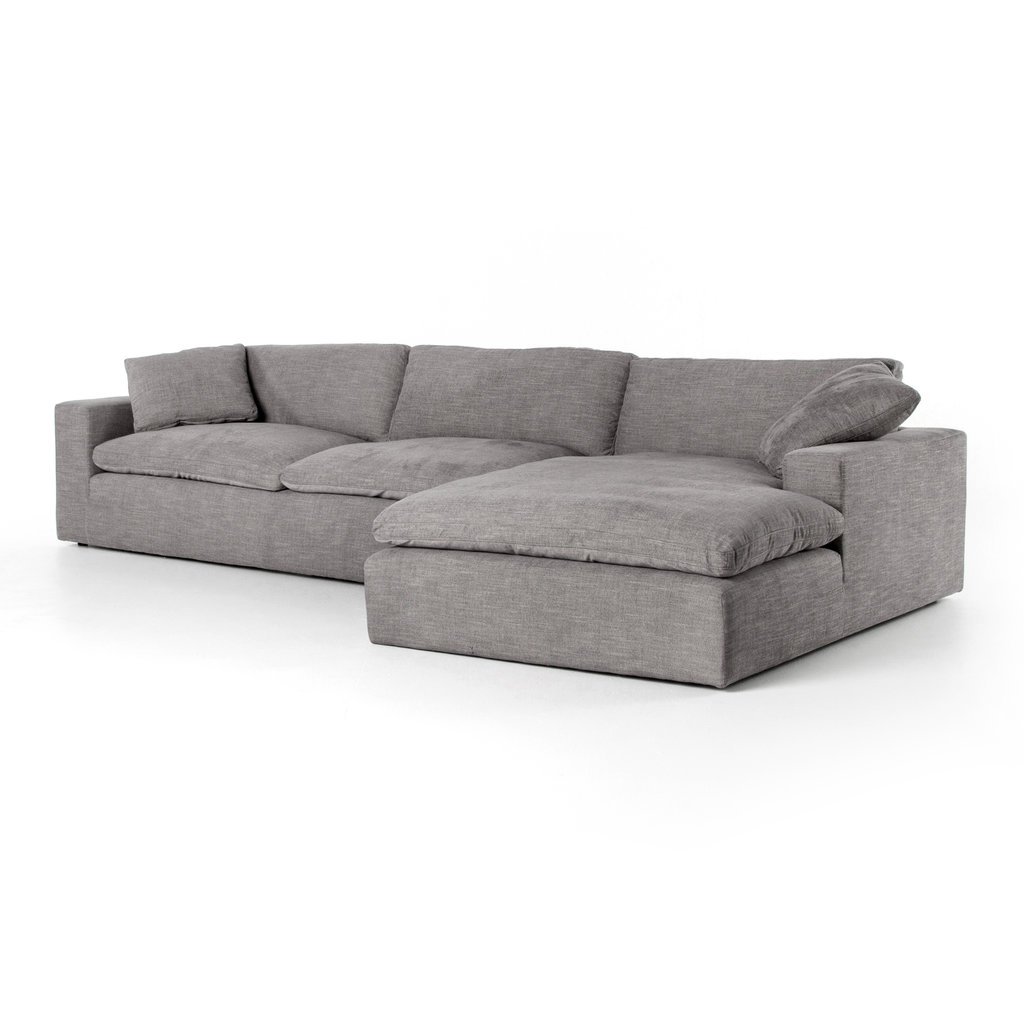 - Plume Sectional-More Sizing & Colours available