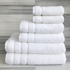- Serene Hydrocotton Quick Dry White Towels
