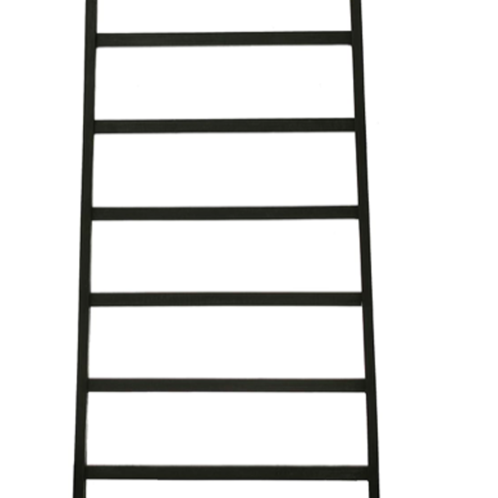 - Towel/ Blanket  Black Wood Ladder