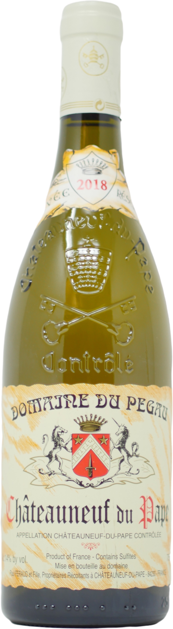 18 Domaine Du Pegau Chateauneuf Du Pape Cuvee Reservee Blanc Perrine S Wine Shop
