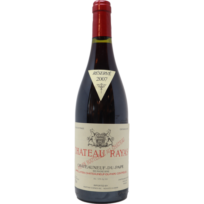 2007 Château Rayas Chateauneuf du Pape Rouge, Rhone Valley, France