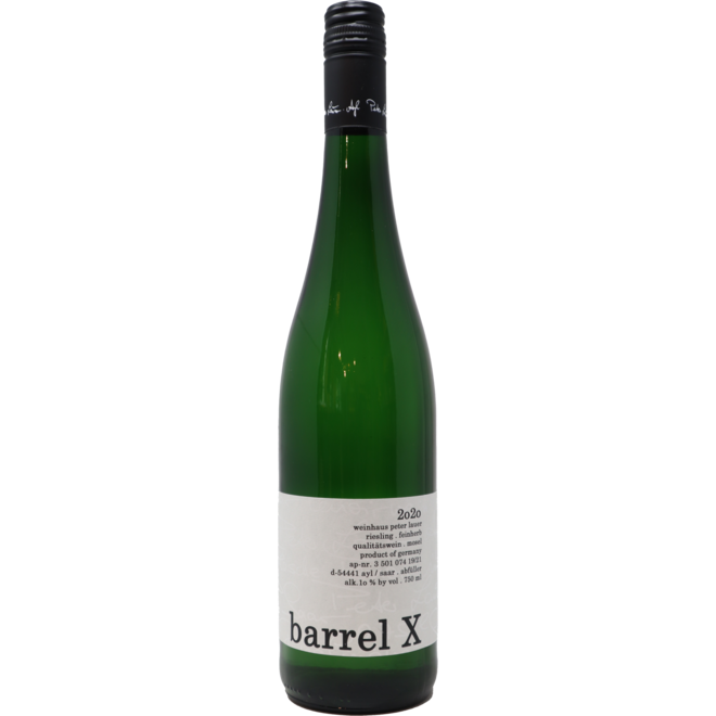 2021 Peter Lauer "Barrel X" Riesling , Mosel, Germany