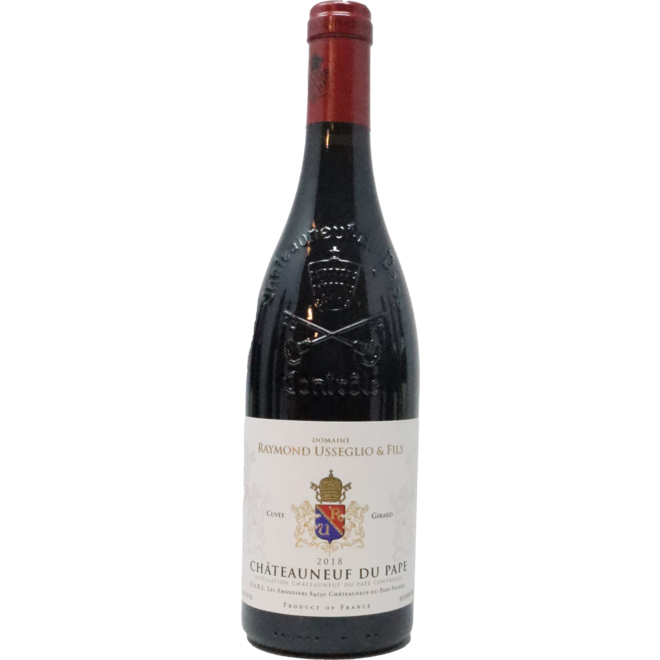 2018 Domaine Raymond Usseglio Châteauneuf-du-pape "Cuvée Girard", Rhone Valley, France