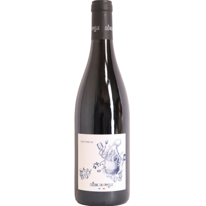 2020 Cuisine En Famille "Les Bras m'En Tombent" Vin de France Rouge, Rhone Valley, France