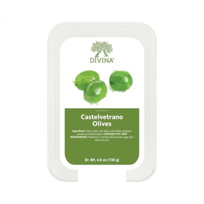 Divina Castelvetrano Unpitted Olives 4.6 oz
