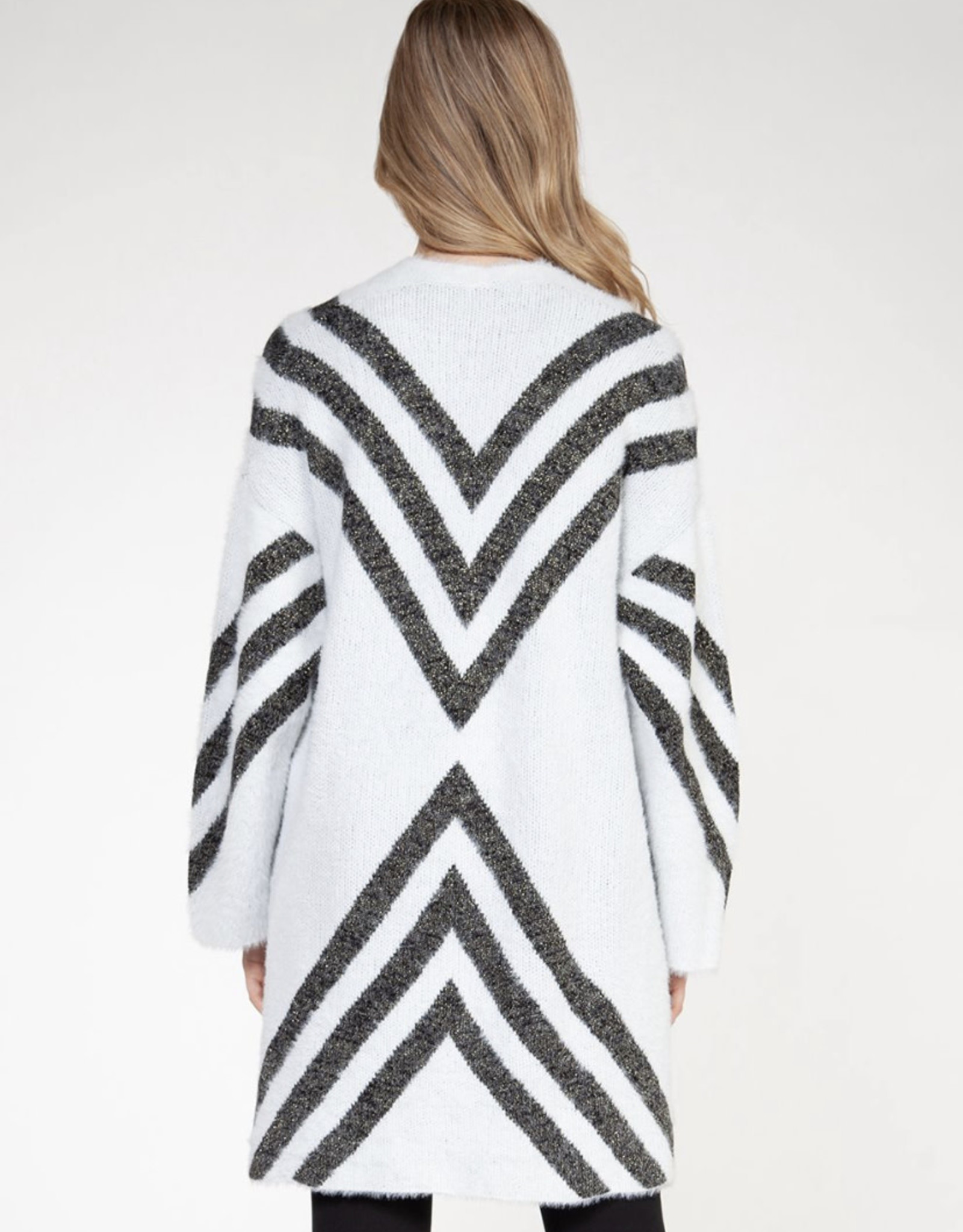 chevron cardigan