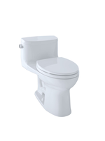 Toto Toto Supreme II @ One Piece 1.28 gpf ADA Toilet Elongated Cotton White with seat (12" rough-in, only)