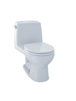 Toto TOTO Ultramax 1.6  gpf  1-piece Toilet Round Bowl, white,standard height
