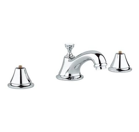 Grohe Seabury 8'' Widespread Lav Faucet L/Handles - CP
