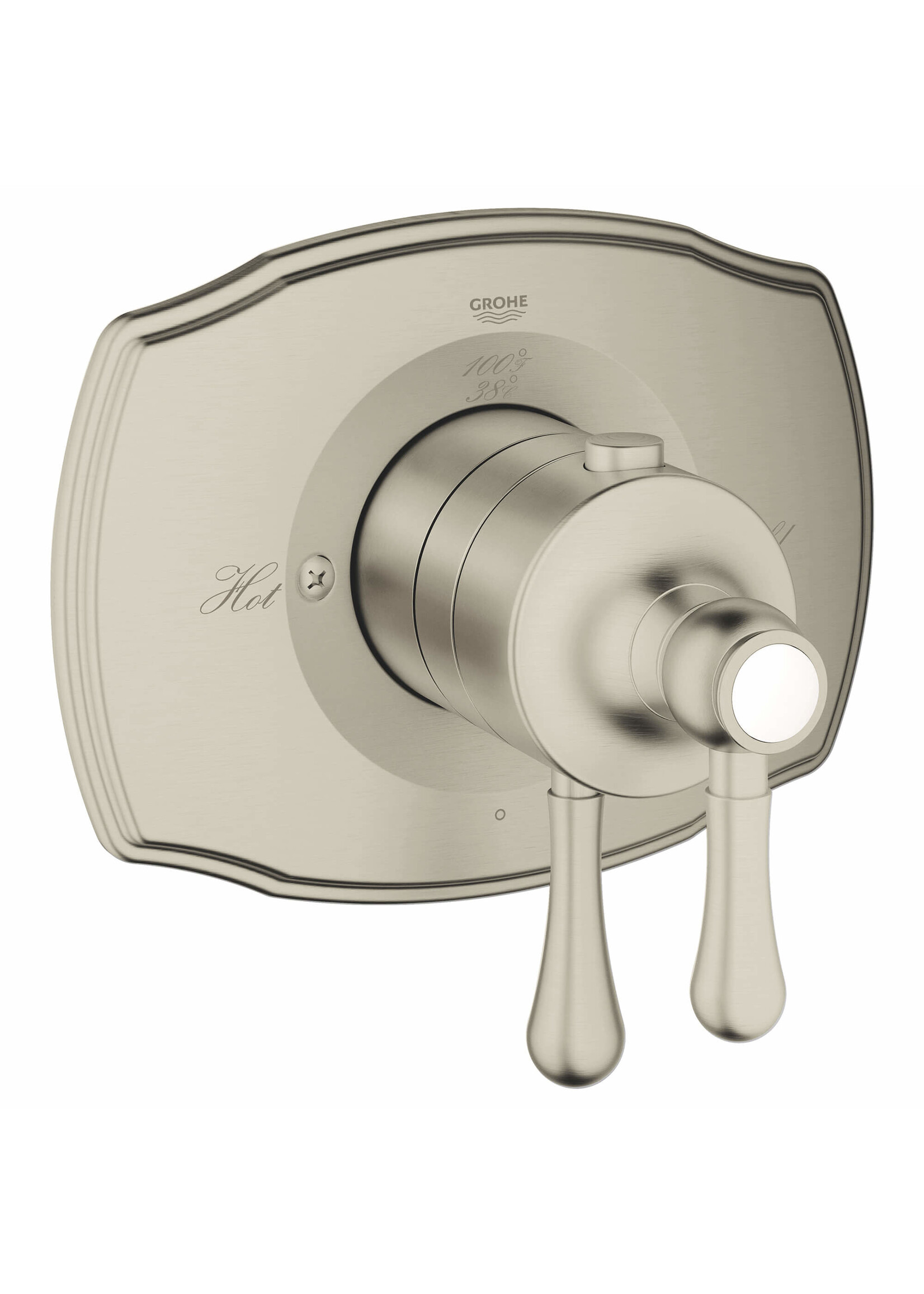 Grohe Grohe Grohflex® Authentic Sigrohe Grohflex® Authentic Single Function Thermostatic Trim Bru. Nickel
