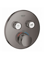 Grohe Grohe Grohtherm® Smartcontrol Dual Function Thermostatic Valve Trim Hard Graphite