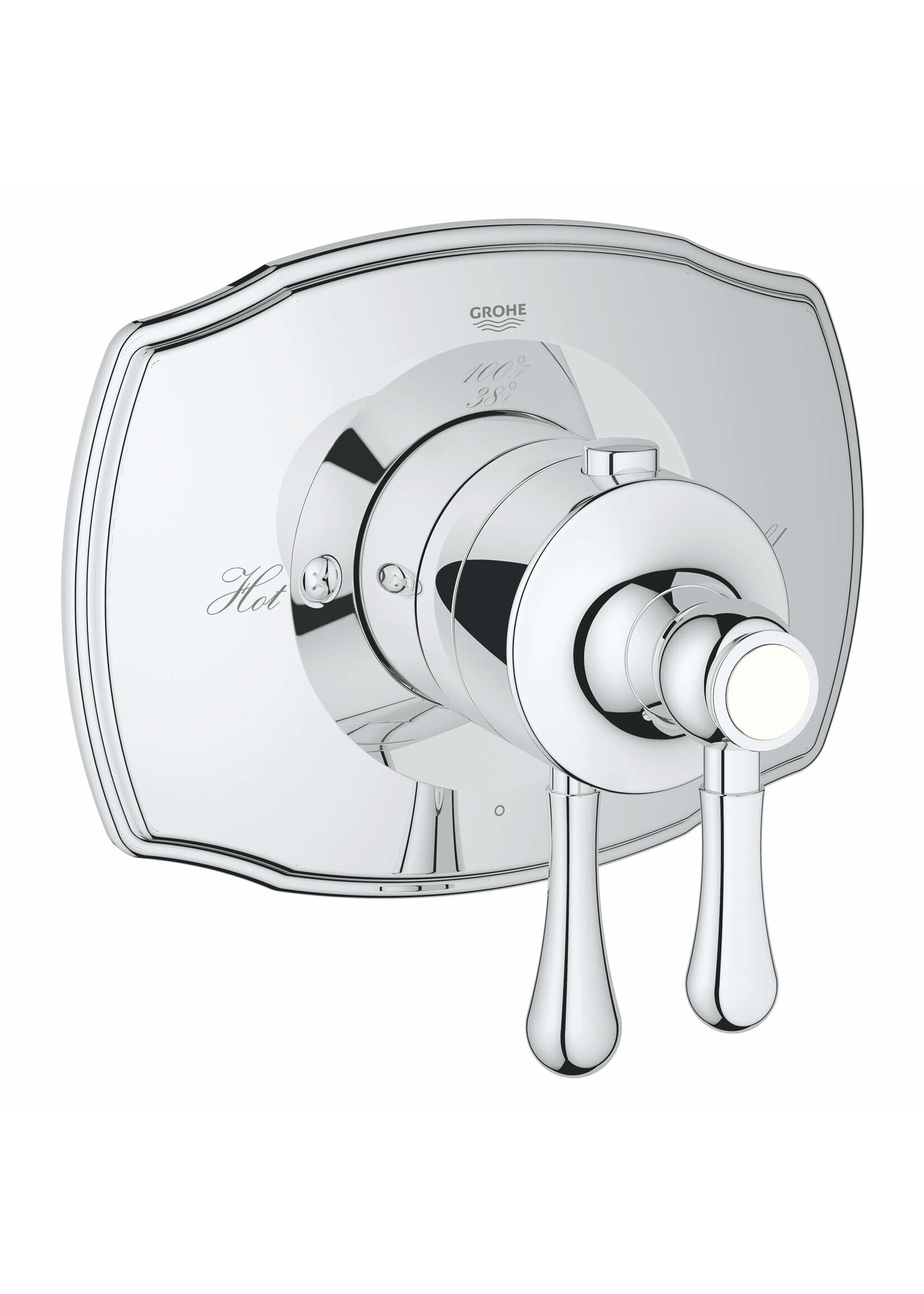 Grohe Grohe Grohflex® Authentic Sigrohe Grohflex® Authentic Single Function Thermostatic Trim Chrome