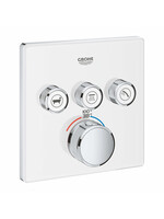 Grohe Grohe Grohtherm® Smartcontrol Triple Function Thermostatic Valve Trim- Moon White