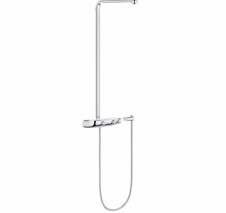 Grohe Rainshower Smartcontrol Thermostatic Shower System in Chrome CP