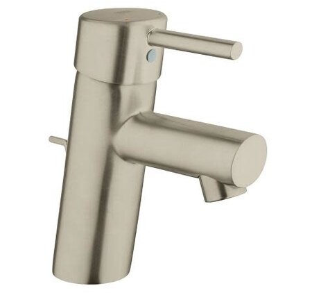 Grohe Concetto Single Handle S-Size Bathroom Faucet - Bru. Nickle