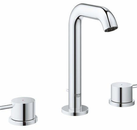 Grohe Essence New 8'' Widespread 2-Handle M-Size Bathroom Faucet - Chrome