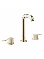 Grohe Grohe Essence New 8'' Widespread 2-Handle M-Size Bathroom Faucet Pol. Nickel