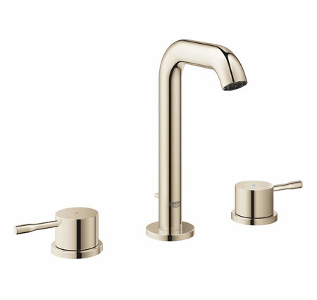 Grohe Essence New 8'' Widespread 2-Handle M-Size Bathroom Faucet Pol. Nickel