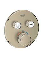 Grohe Grohe Grohtherm Smartcontrol Dual Function Thermostatic Valve Trim - Brushed Nickel