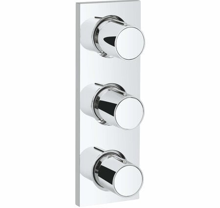 Grohe Grohtherm® F Triple Volume Control Trim Chrome