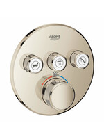 Grohe Grohe Grohtherm® Smartcontrol Triple Function Thermostatic Valve Trim Pol. Nickel