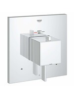 Grohe Grohe Eurocube® Dual function Thermostatic Valve Trim Chrome square style