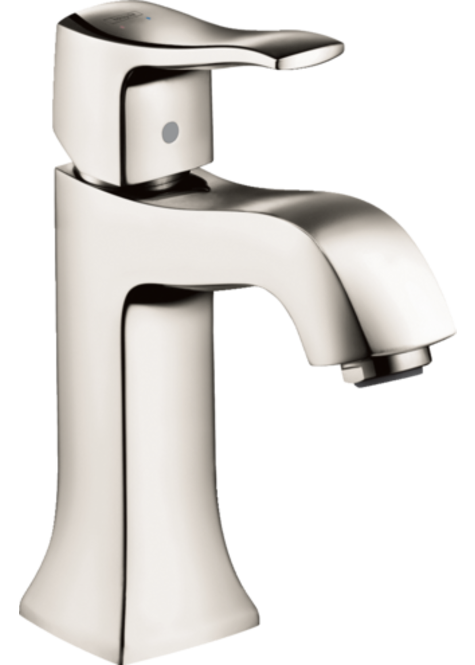 Hansgrohe Hansgrohe Metris C Single-Hole Faucet 100 with Pop-up Drain, 1.2GPM - Pol. Nickel
