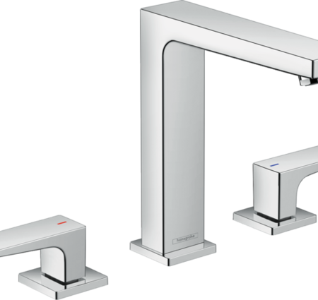 Hansgrohe Metropol widesread  Faucet 160 w/ Lever Handles and Pop-Up  - CP