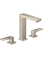 Hansgrohe Hansgrohe Metropol Widespread Faucet 160 w/ Loop Handles And Pop-Up - Bru. Nickel