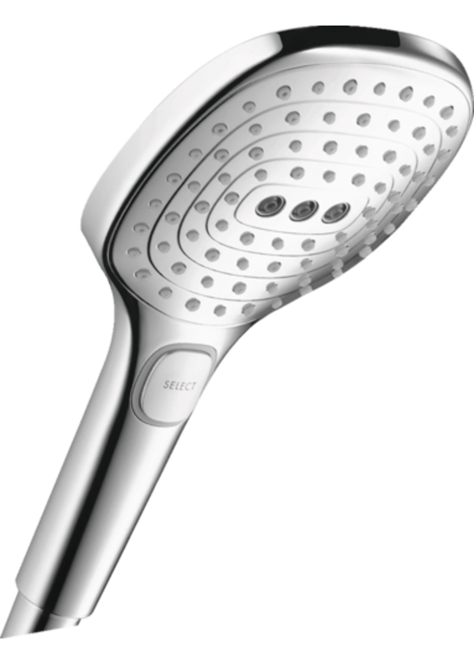 Hansgrohe Hansgrohe Raindance Select E (Squared) Handshower 120 3-Jet, 2.0 GPM in Chrome CP