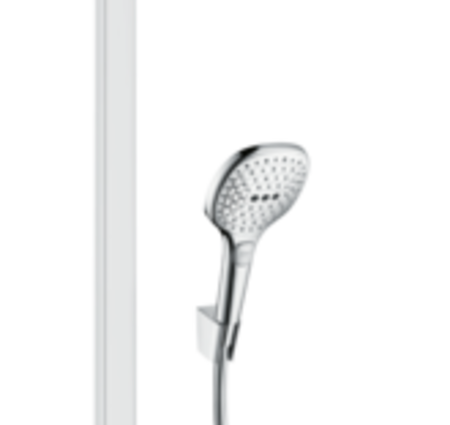 Hansgrohe Raindance Select E Showerpipe 300 White/Chrome