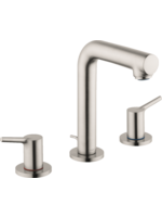 Hansgrohe Hansgrohe Talis S Widespread Faucet 150 With Pop-Up Bru. Nickel