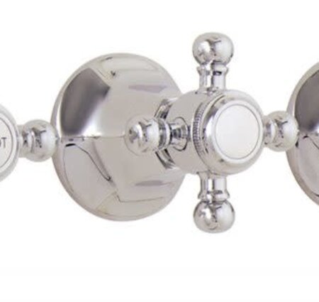 California Faucets 3 Handle Tub And Shower Trim Only - Premium