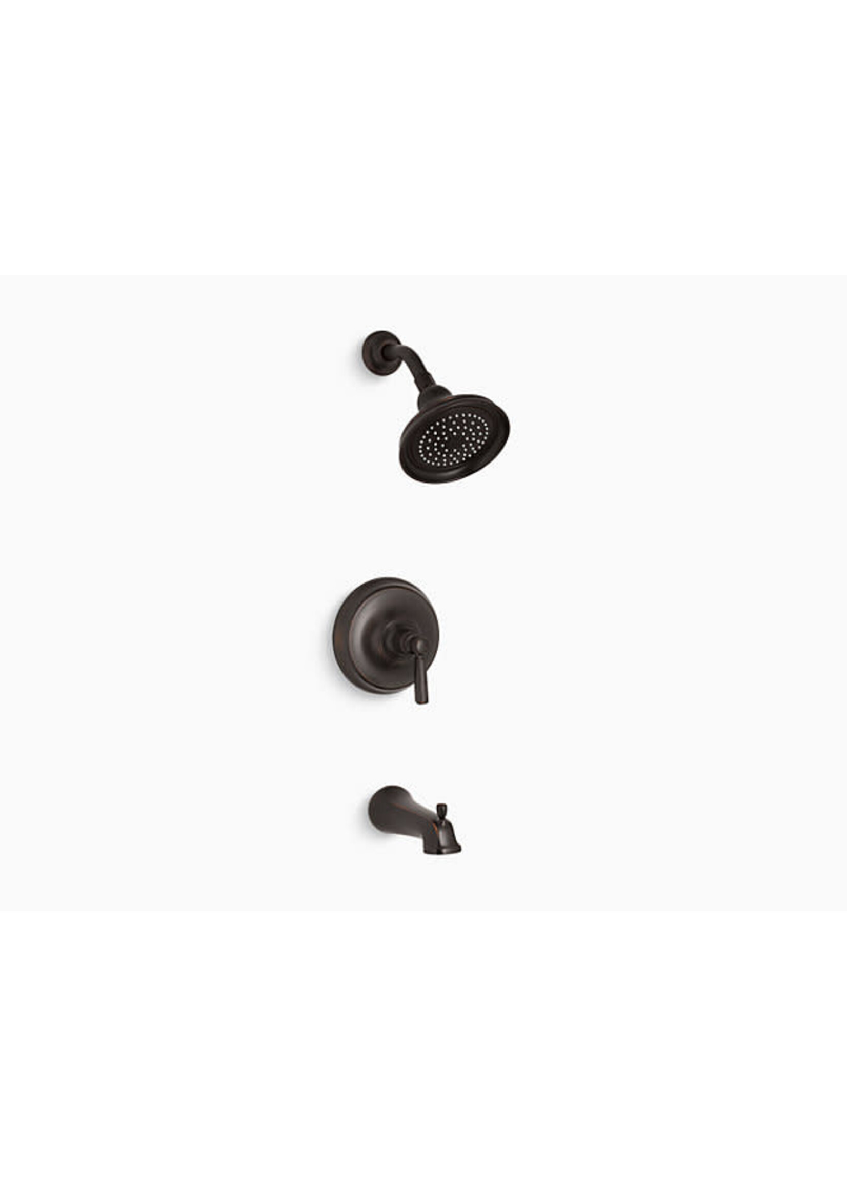 Kohler Kohler Bancroft Bath And Shower Trim Only Oil Rubbed Bronze