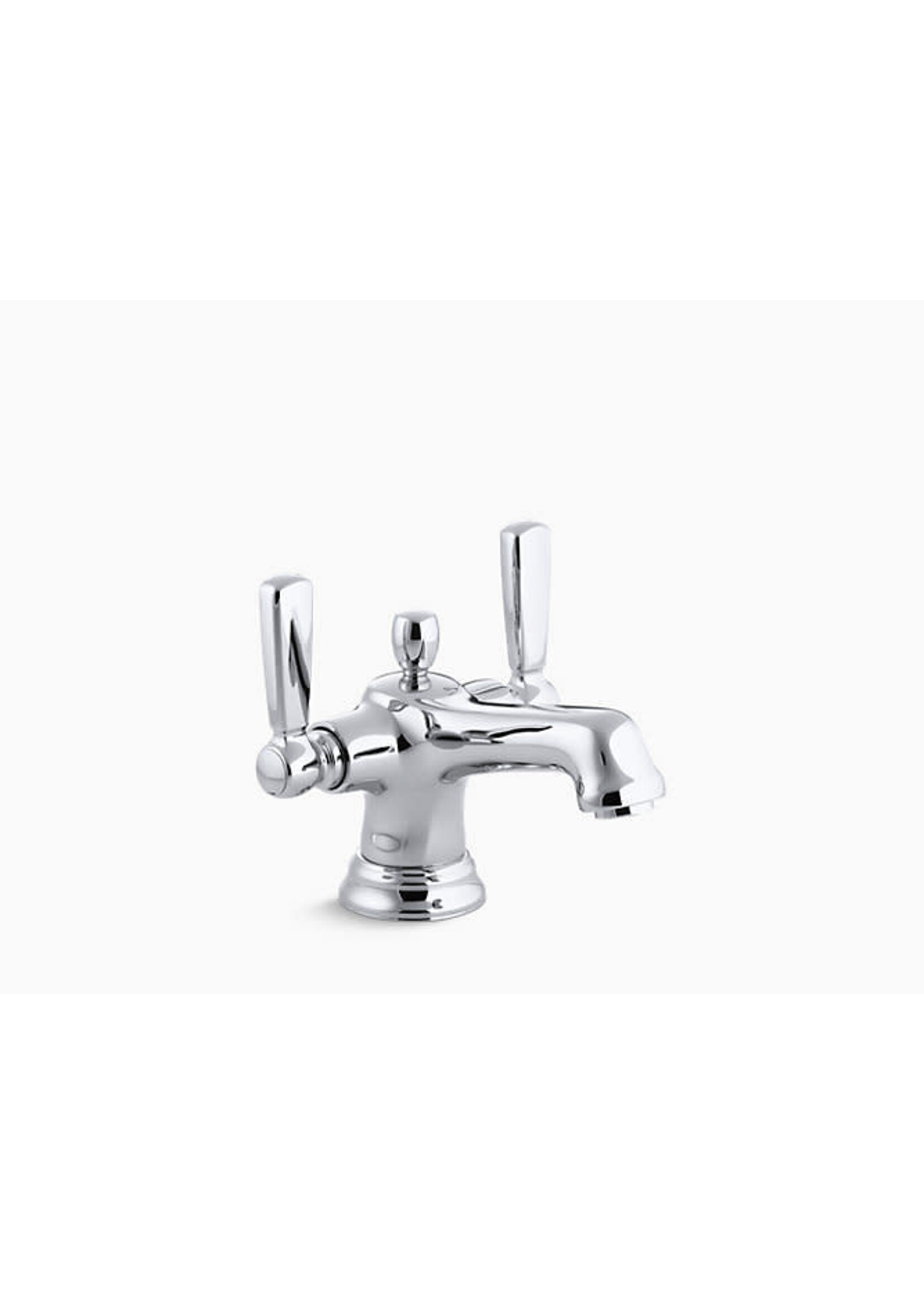 Kohler Kohler Bancroft Monoblock Single Hole Bathroom Faucet  Chrome