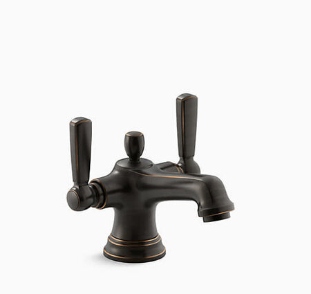 Kohler Bancroft Monoblock Single Hole Bathroom Faucet Oil Rubbed Bronze