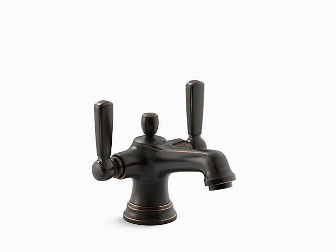 Kohler Kohler Bancroft Monoblock Single Hole Bathroom Faucet Oil Rubbed