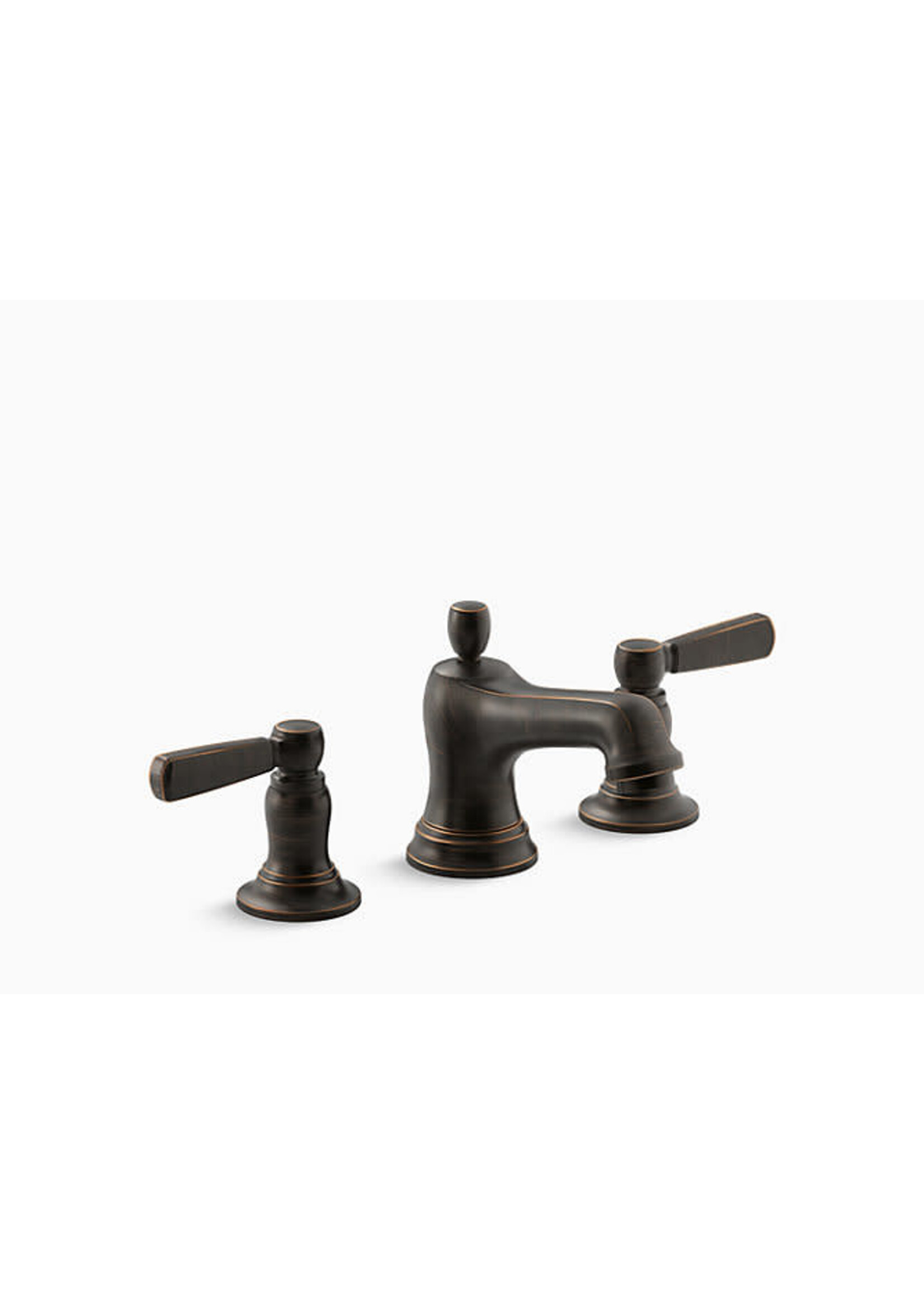 Kohler Kohler Bancroft Widespread Bathroom Faucet Oil Rubbed Brass