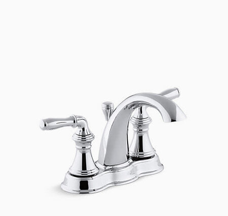 Kohler Devonshire Double Lever Handle Bathroom Faucet Pol. Chrome