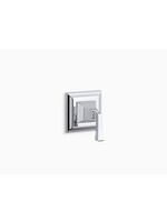 Kohler Kohler Memoirs Stately Volume Control Deco Lever Handles Trim- Polish Chrome