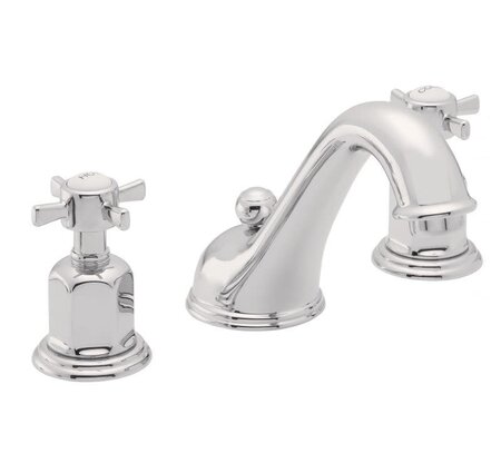 California Faucets Cardiff 8" Widespread Lavatory Faucet Cross Handles