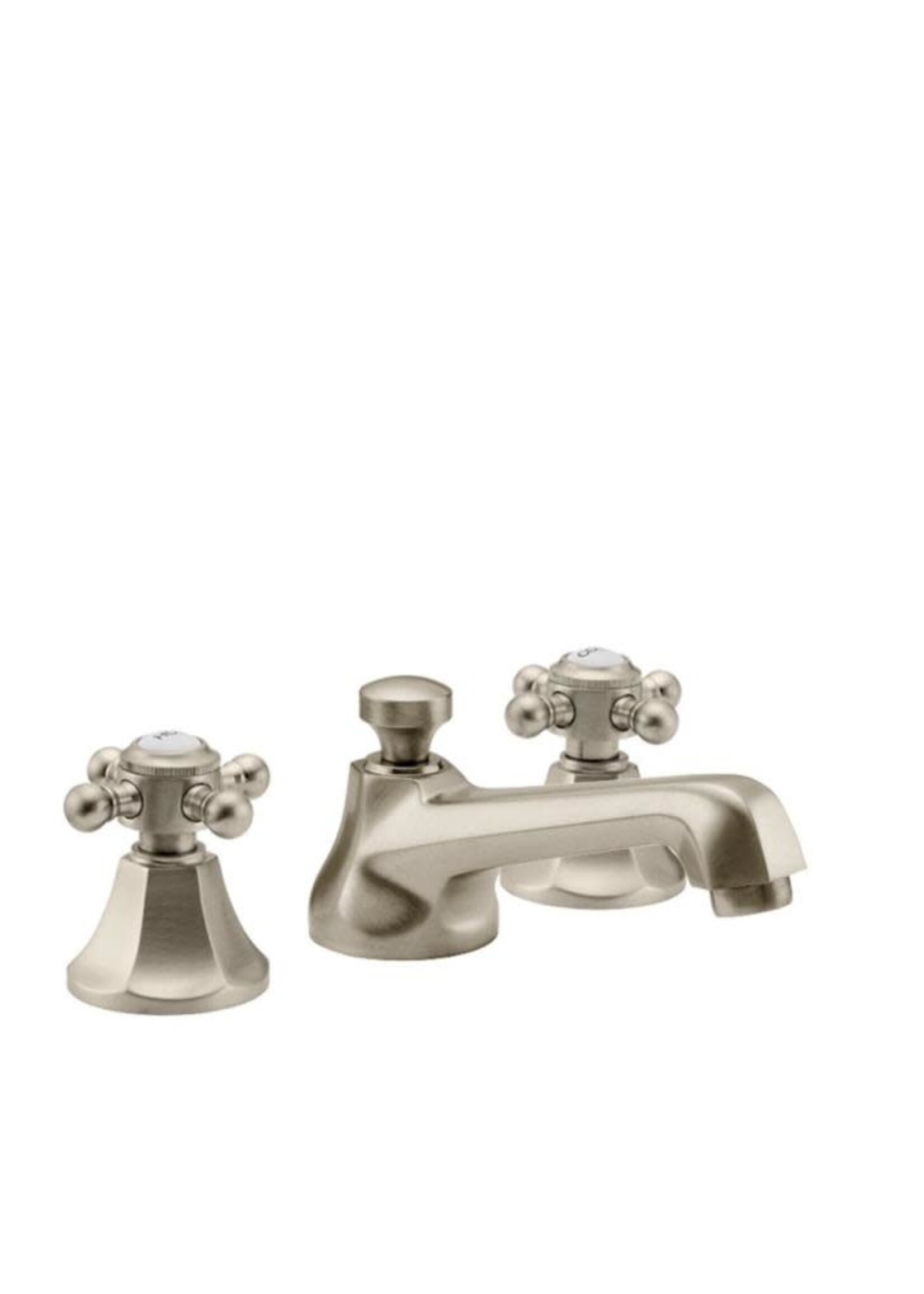California Faucets California Faucets Monterey 8" Widespread Lavatory Faucet Criss-Cross Handles