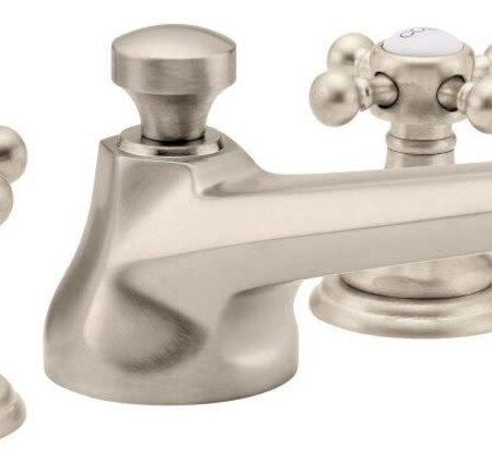 California Del Mar™ Series (60) 8" Widespread Lavatory Faucetin Finish